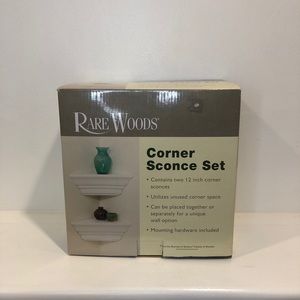 Corner Shelves 2 pc Set NIB